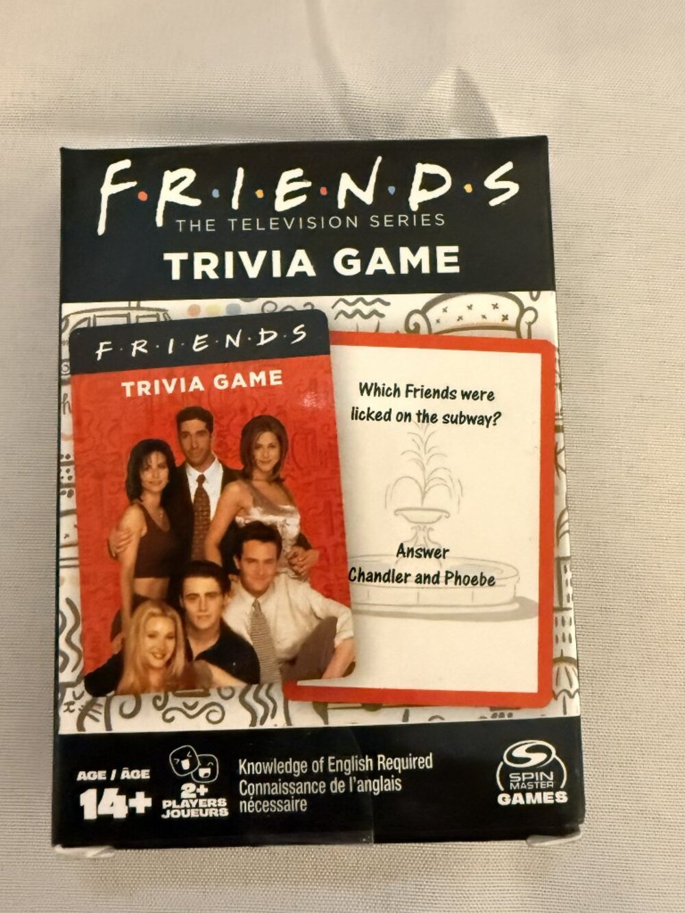 "Friends" The Television Series Trivia Game - New